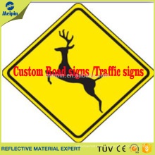 Custom reflective Warning sign